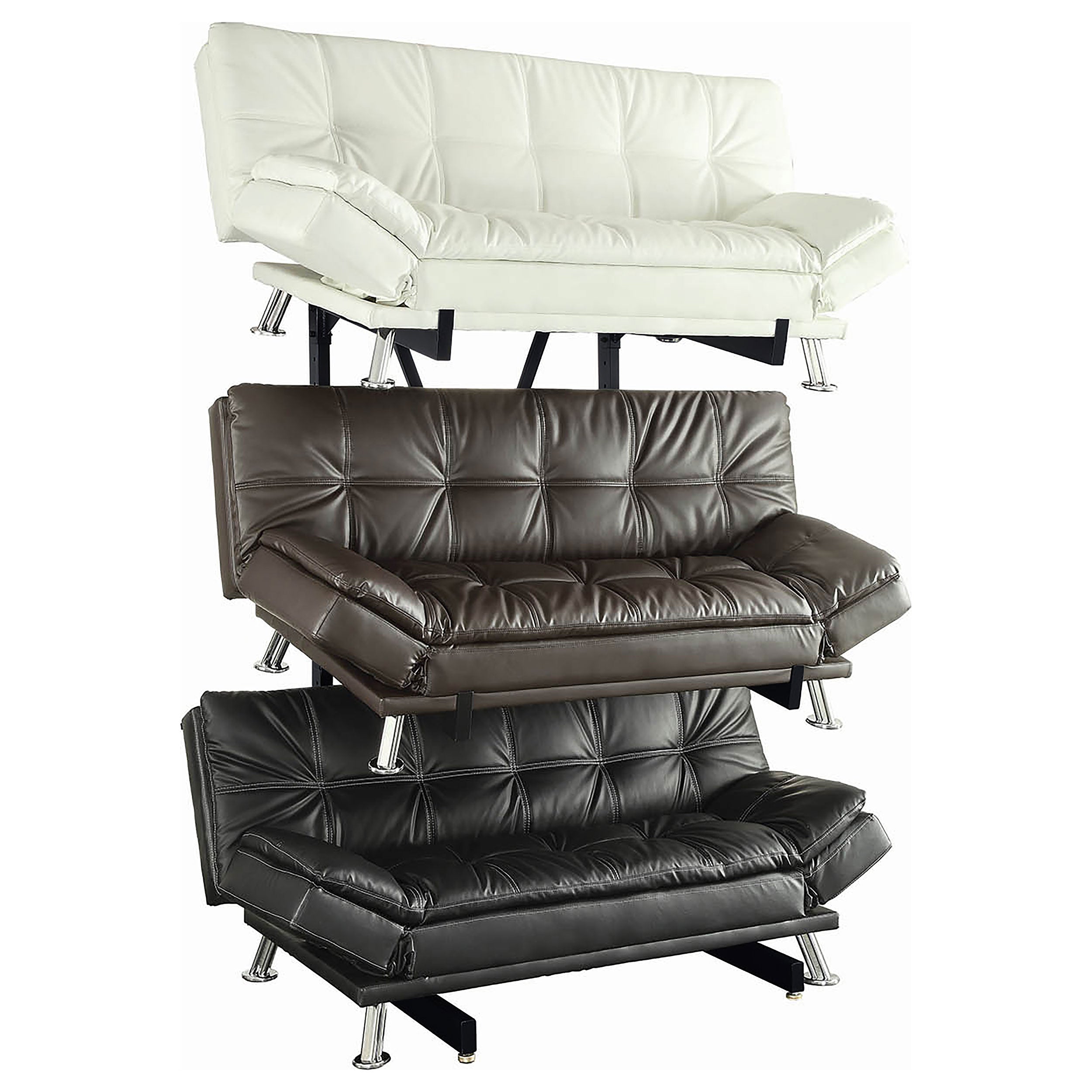 Duarto 3-tier Sofa Display Rack Black — view 3