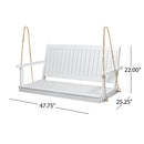 Tambora - Porch Swing Acacia Wood Slat Design