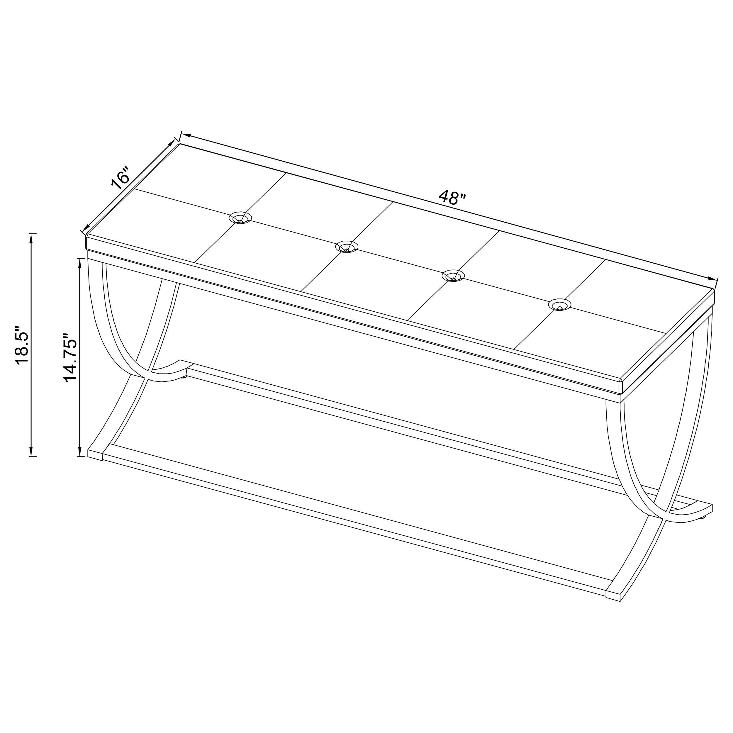 Walton Leatherette Upholstered Tufted Accent Bench White — view 5