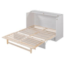 Murphy Bed With Large Drawers And Stylish Design