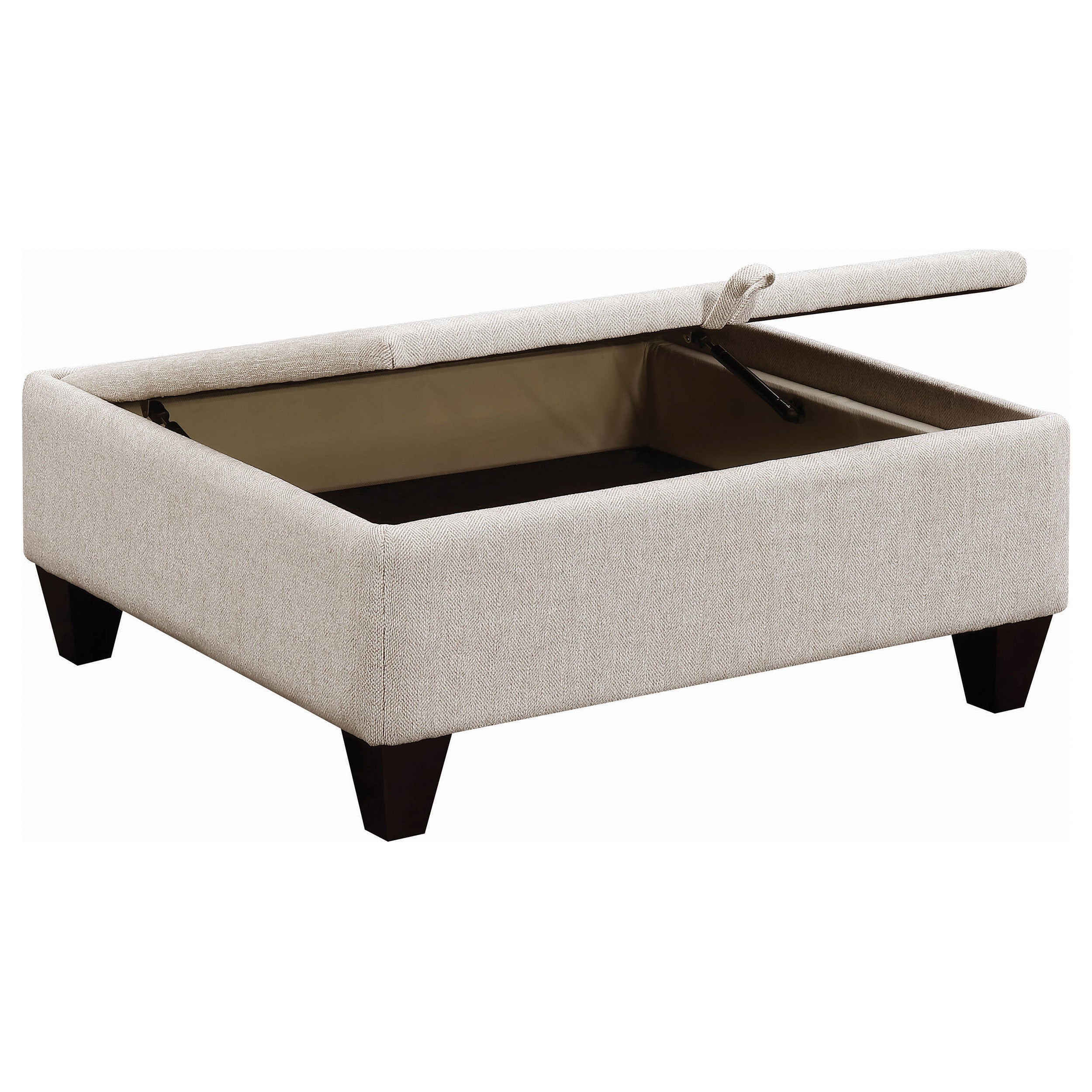 Mcloughlin Upholstered Sloped Arm Sectional Sofa Platinum — view 9