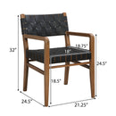 Modern Style Dining Chair With Upholstery