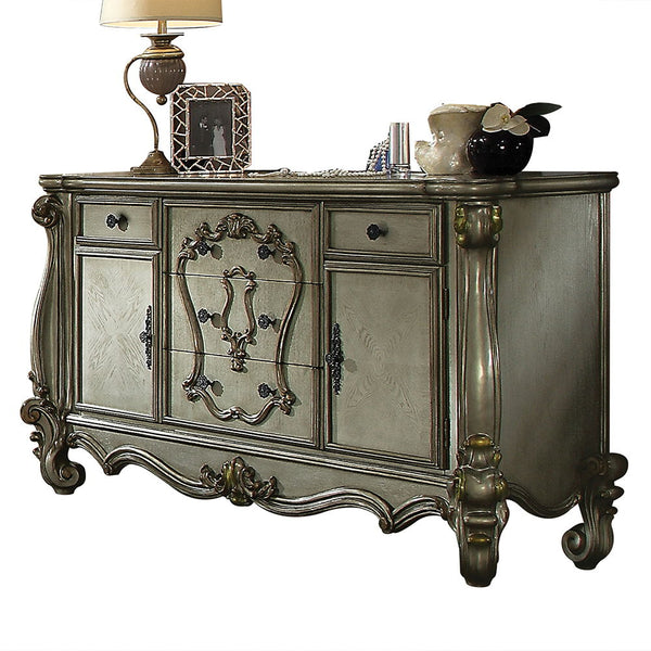Versailles - Dresser - Antique Platinum Finish