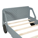 Car Shaped Platform Bed With Wheels