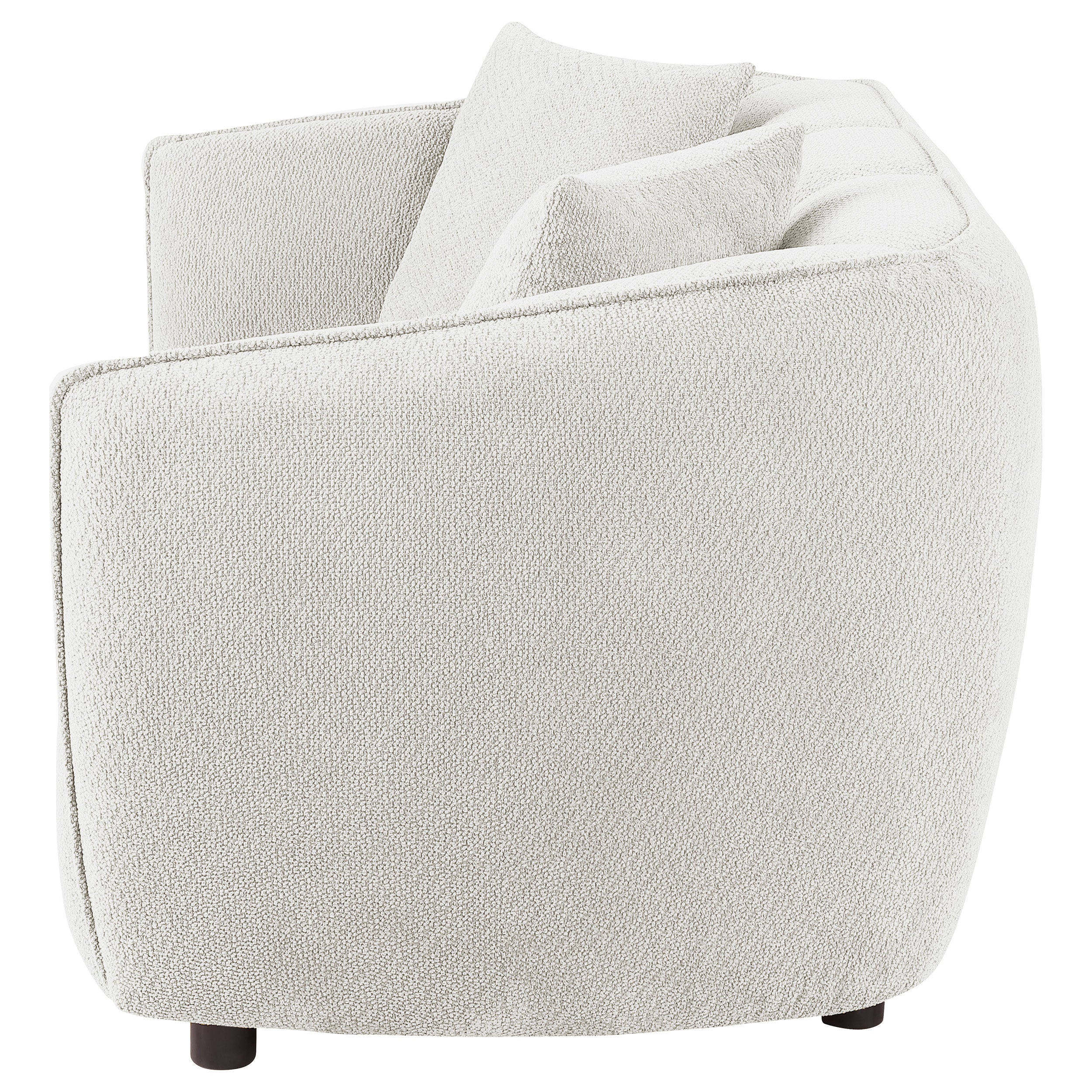 Aleisha Fabric Upholstered Loveseat Sand — view 5