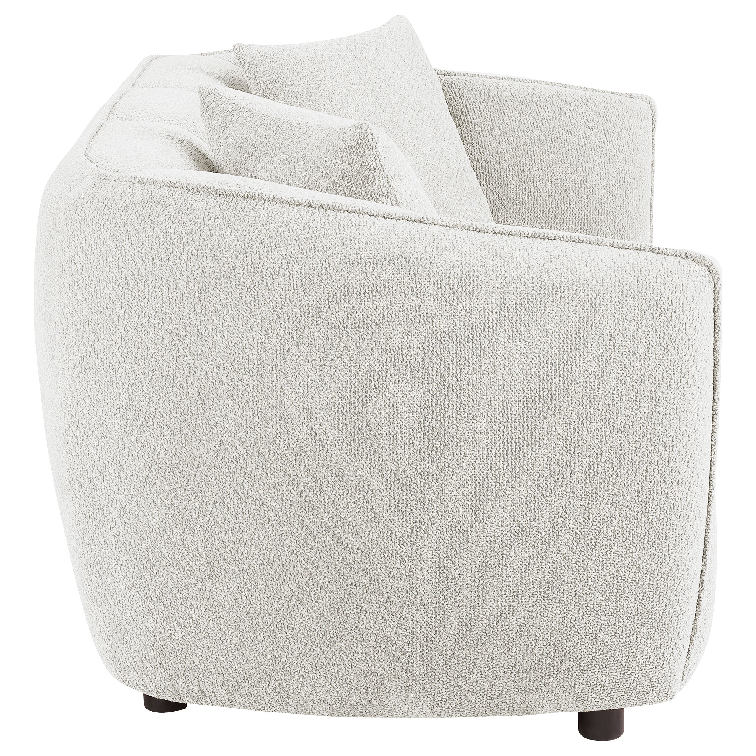 Aleisha Fabric Upholstered Loveseat Sand — view 8