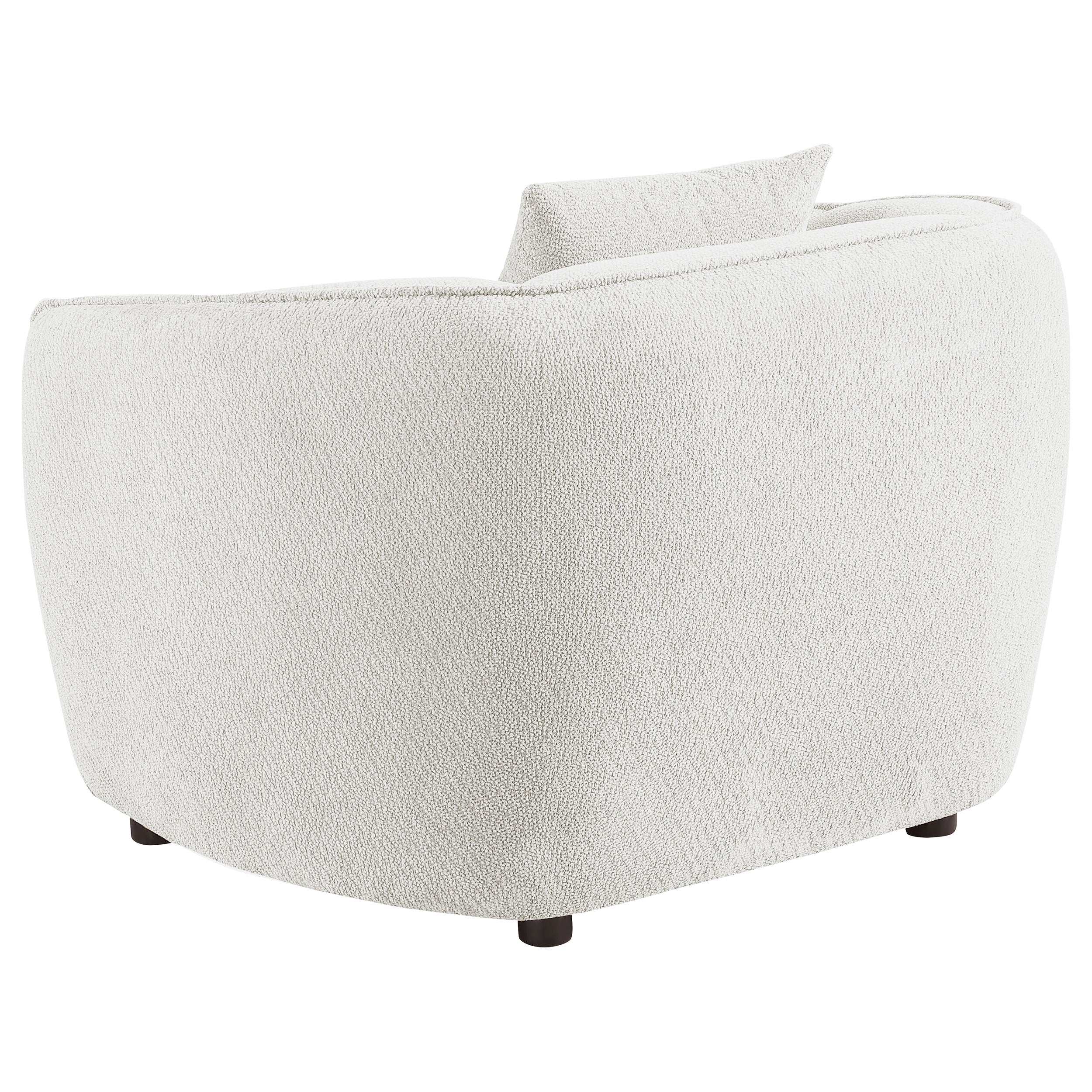 Aleisha Fabric Upholstered Accent Chair Sand — view 6