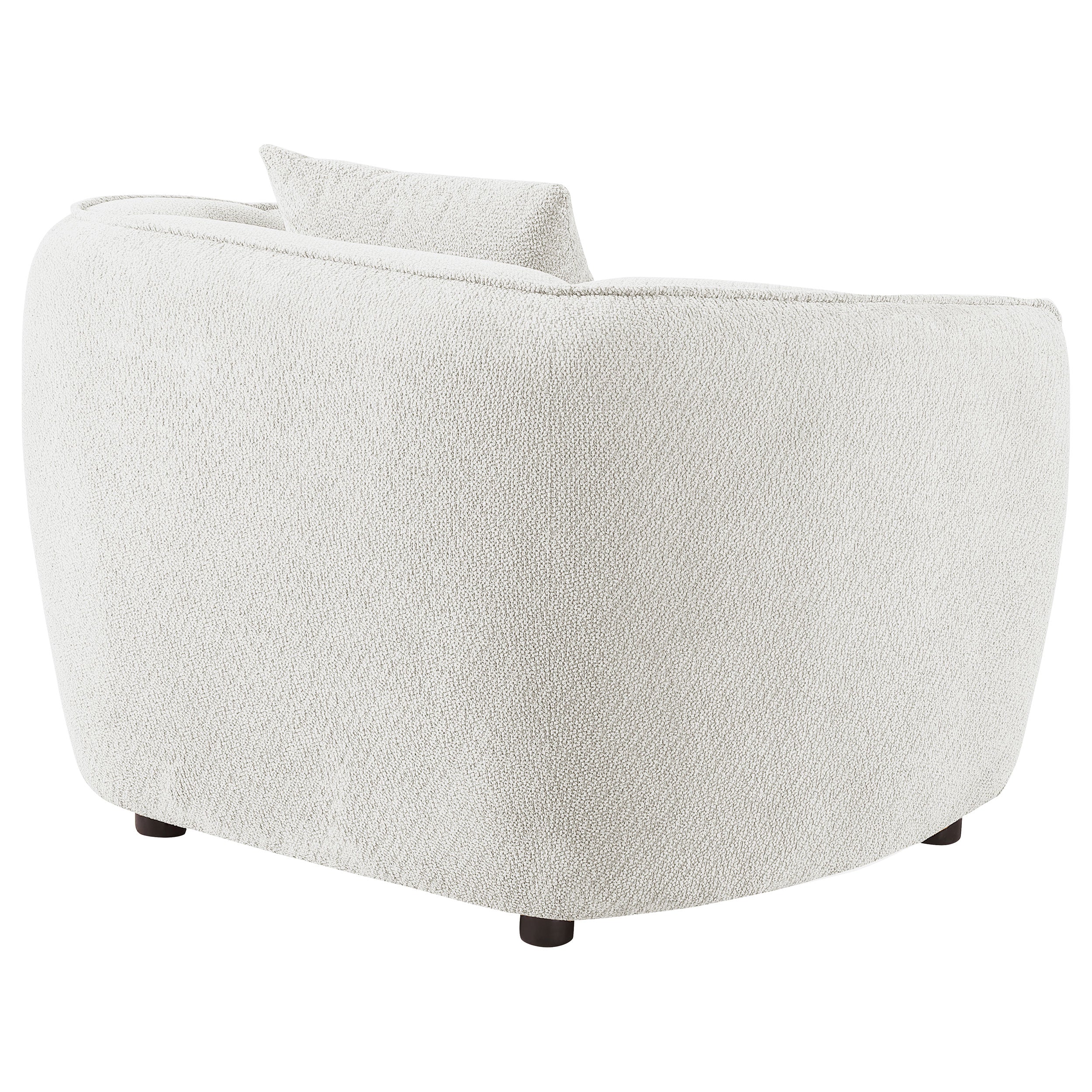 Aleisha Fabric Upholstered Accent Chair Sand — view 7