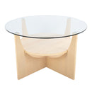 U - Shaped Contemporary Coffee Table