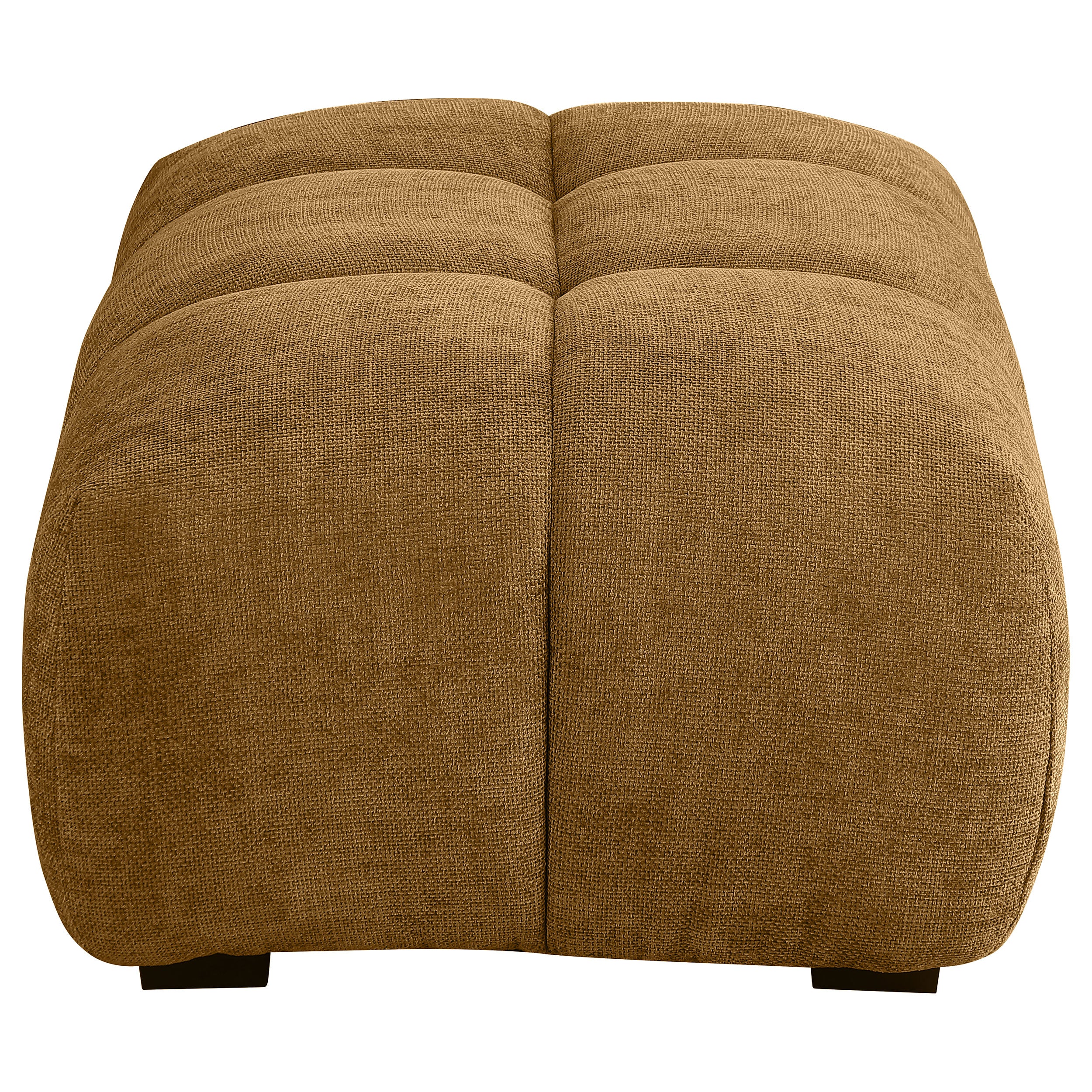 Camacho Rectangular Upholstered Tufted Ottoman Amber — view 5