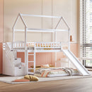 House Bunk Bed With Slide