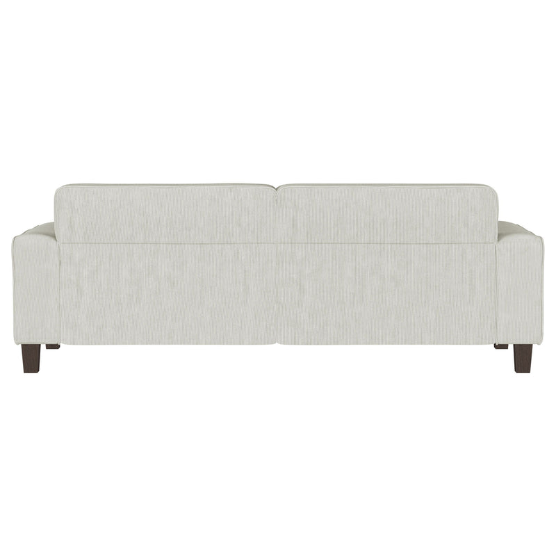 Deerhurst - Upholstered Track Arm Tufted Sofa - Greige