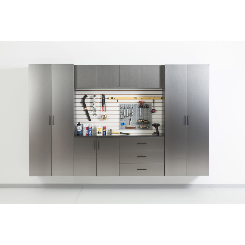 Astro Series - Metal Wall Mounted Storage Cabinet With Soft Closing Drawers