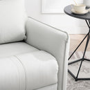 360° Modern Small Rocking Swivel Recliner Chair With Side Pocket