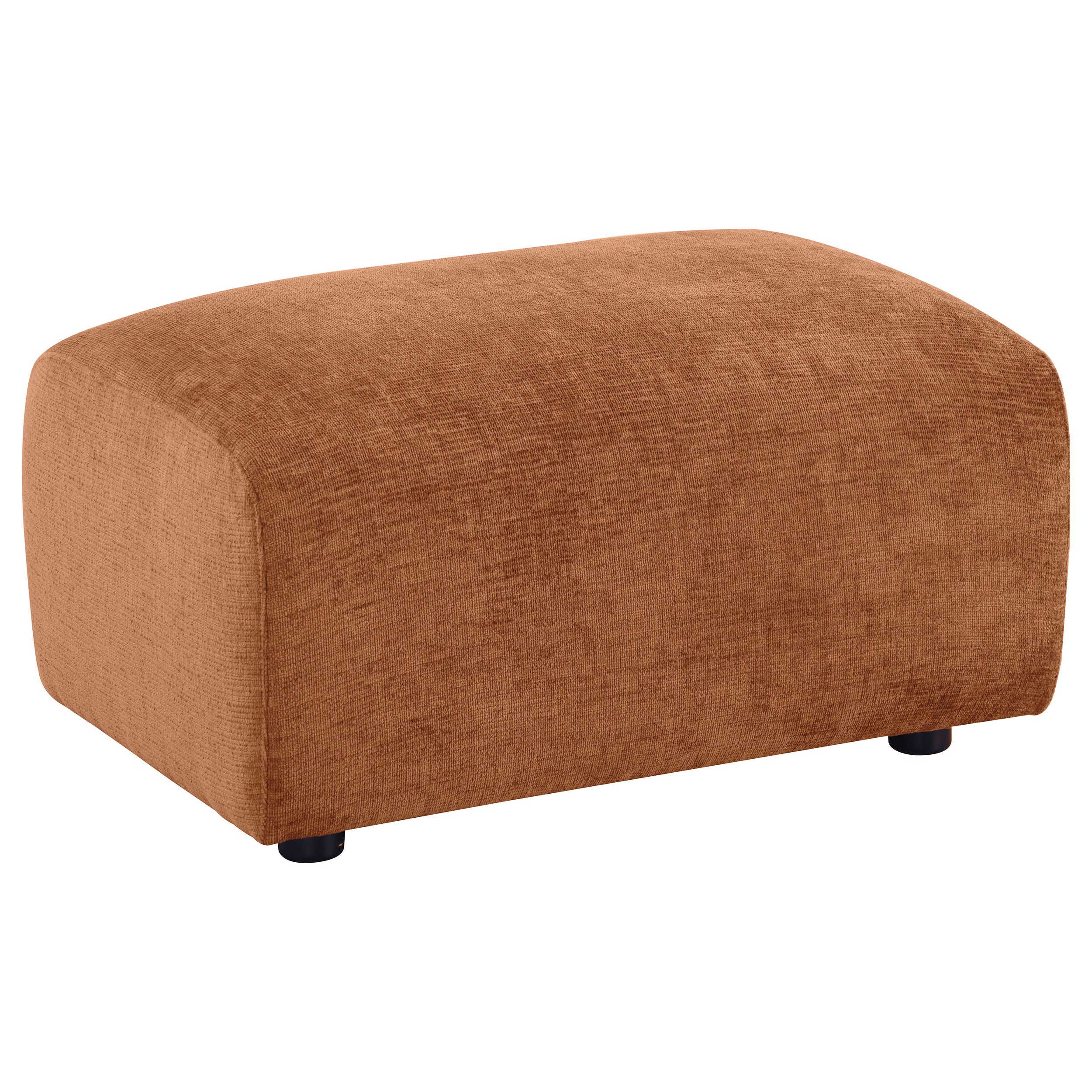 Burnett 4-piece Chenille Upholstered Sofa Set Burnt Orange — view 9