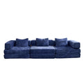 Convertible Floor Sofa Bed, Boneless Modular Sectional Sofa For Living Room