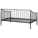 Newbury - Metal Twin Daybed Bed Frame - Matte Black