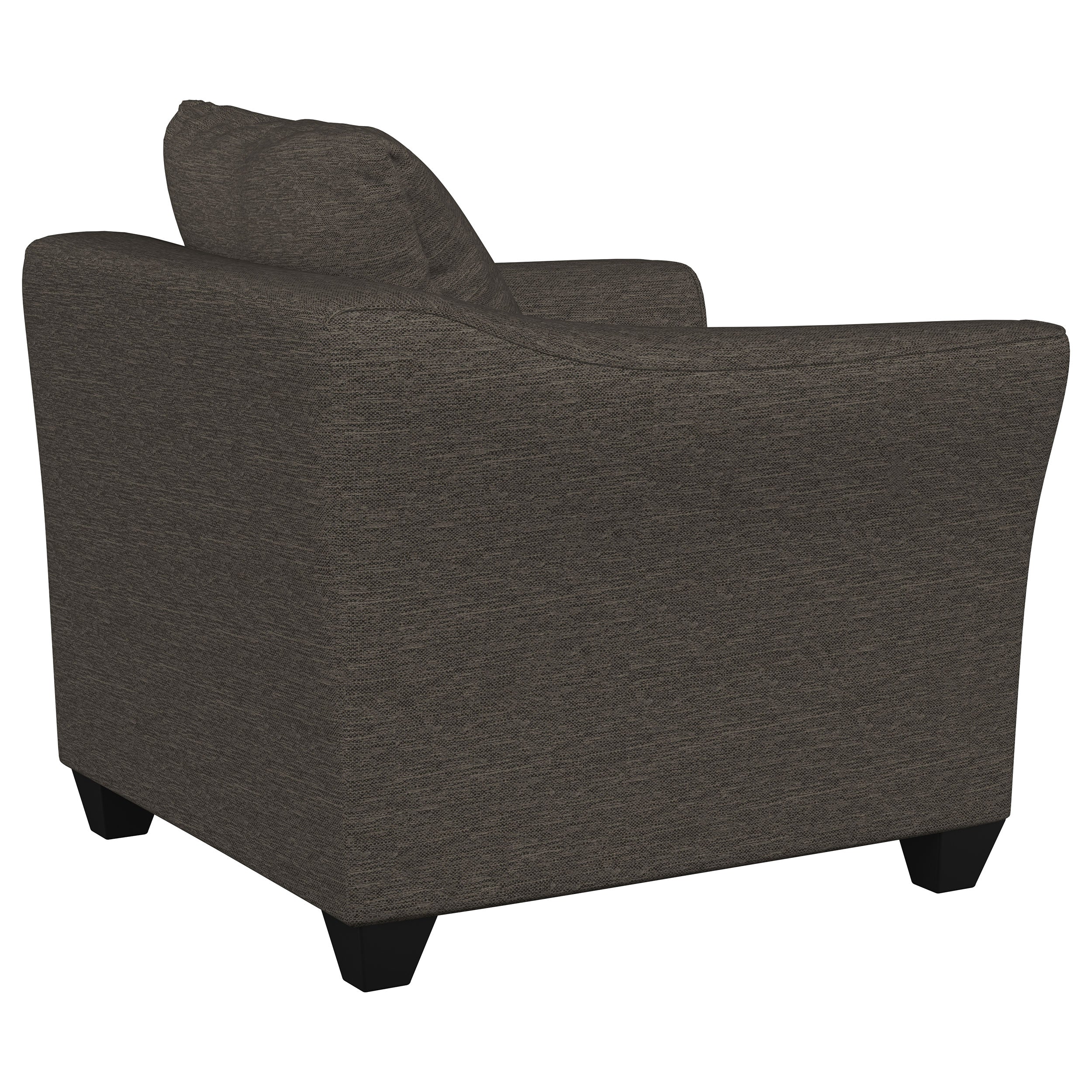 Salizar Upholstered Flared Arm Accent Chair Charcoal Grey — view 8