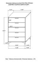 Kendall - 5-Drawer Bedroom Chest