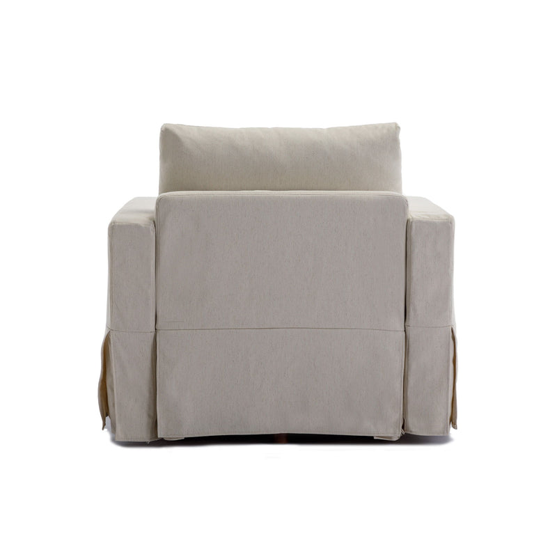 Single Seat Module Sofa Sectional Couch Seat Cushion And Back Cushion Removable And Washable