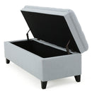 Juliana - Storage Ottoman With Birch Legs
