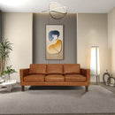 Memphis - Waxy Sofa - Cognac
