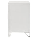 Marmore - 2-Drawer Nightstand Bedside Table - White