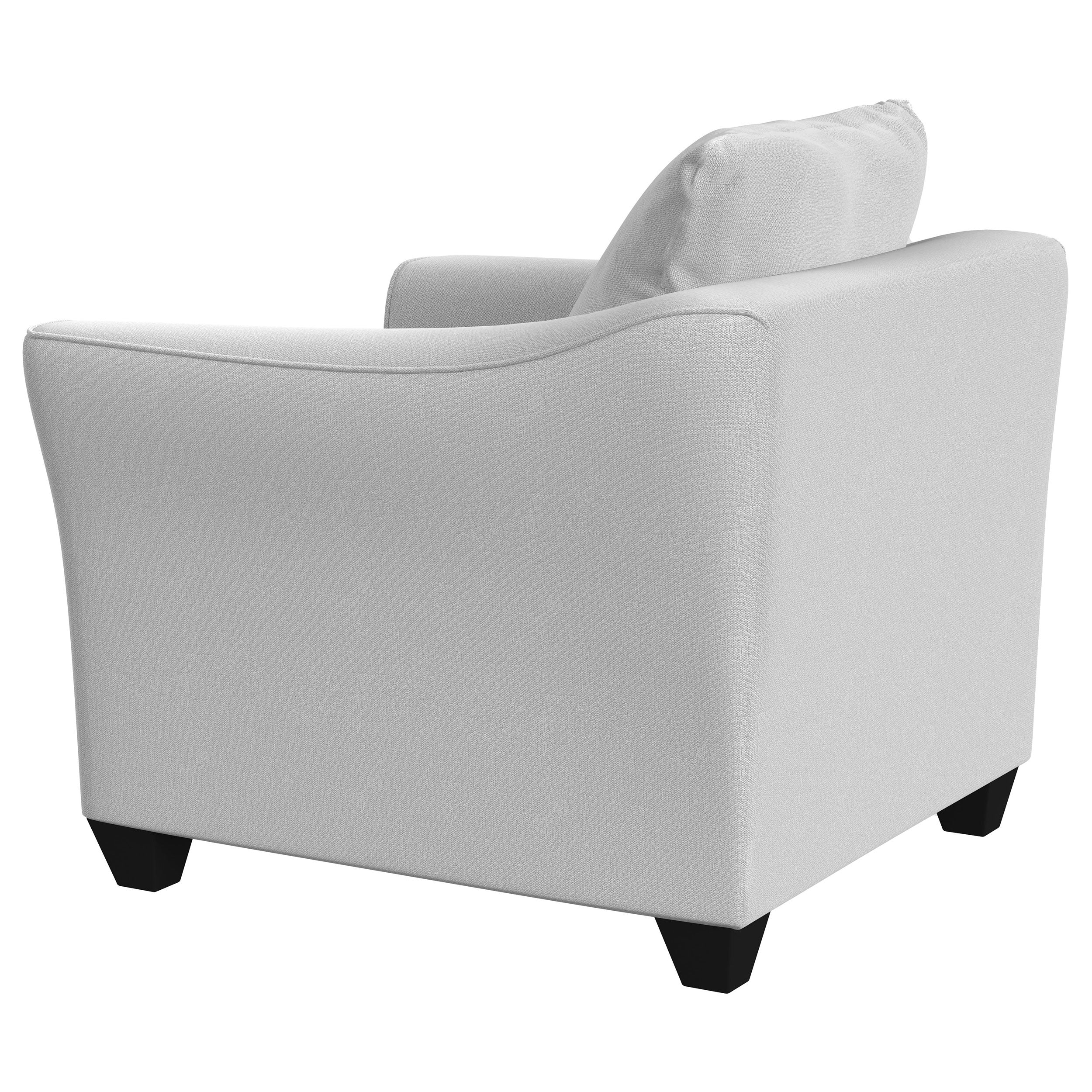 Salizar 3-piece Upholstered Flared Arm Sofa Set Sand — view 15