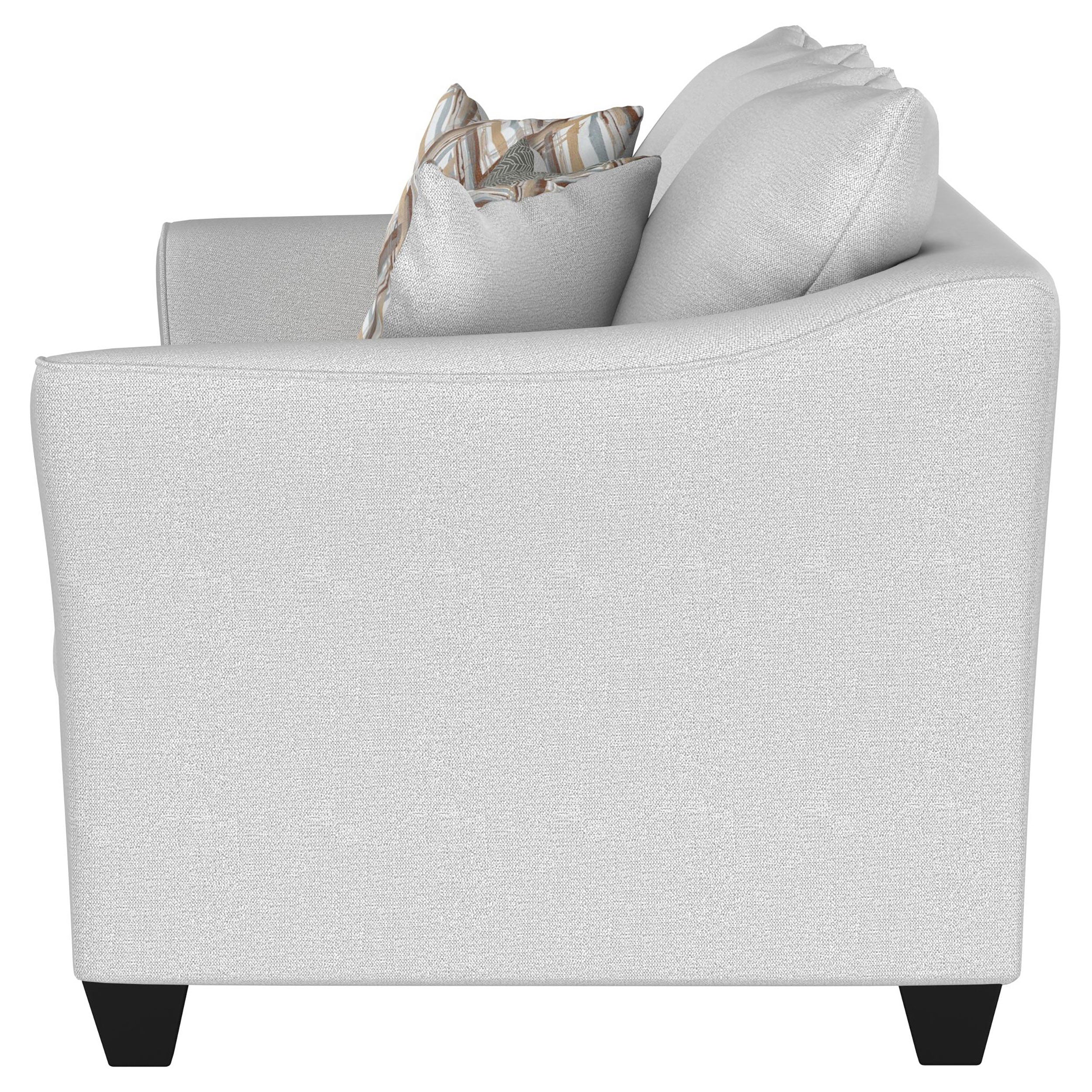 Salizar Upholstered Flared Arm Sofa Sand — view 5