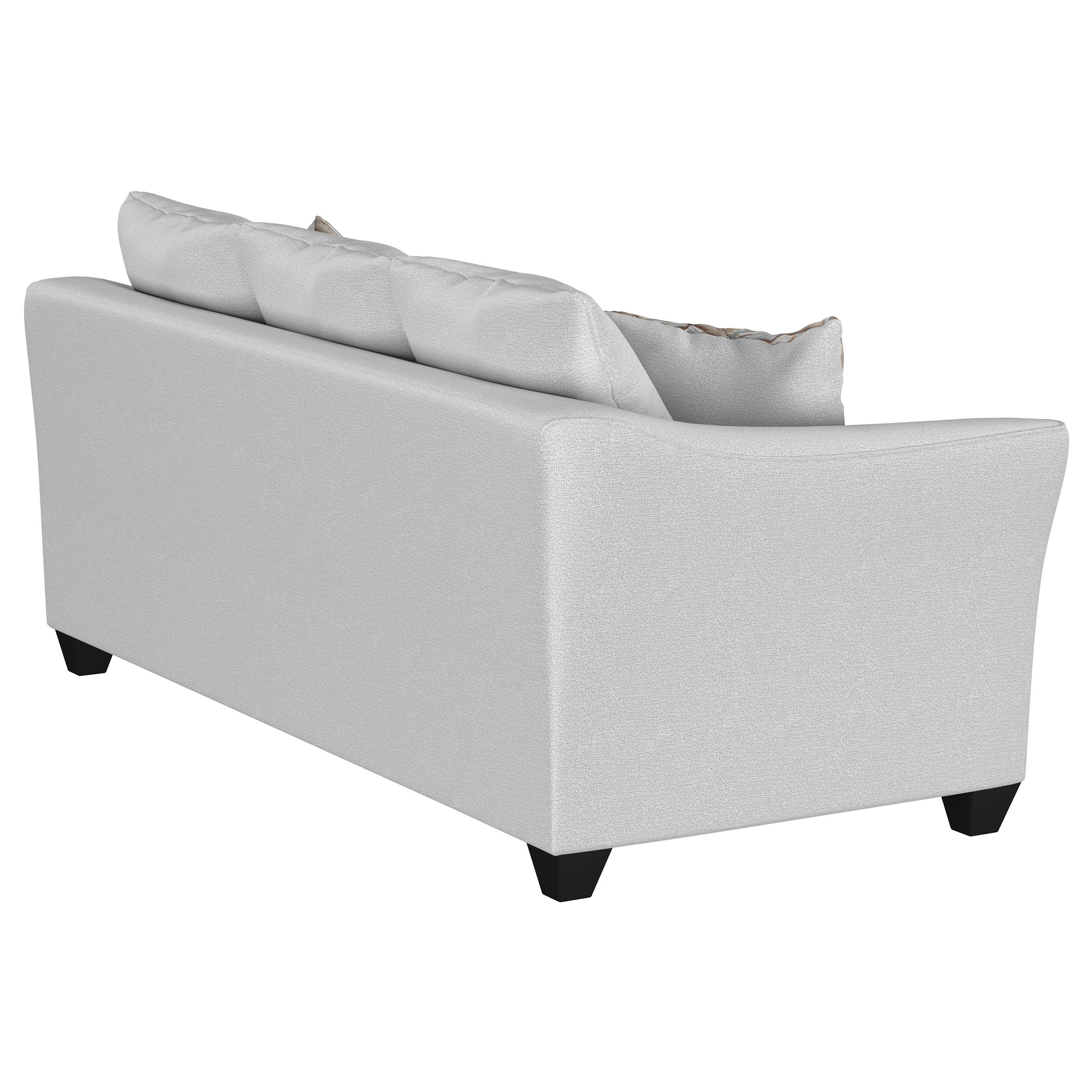 Salizar Upholstered Flared Arm Sofa Sand — view 8