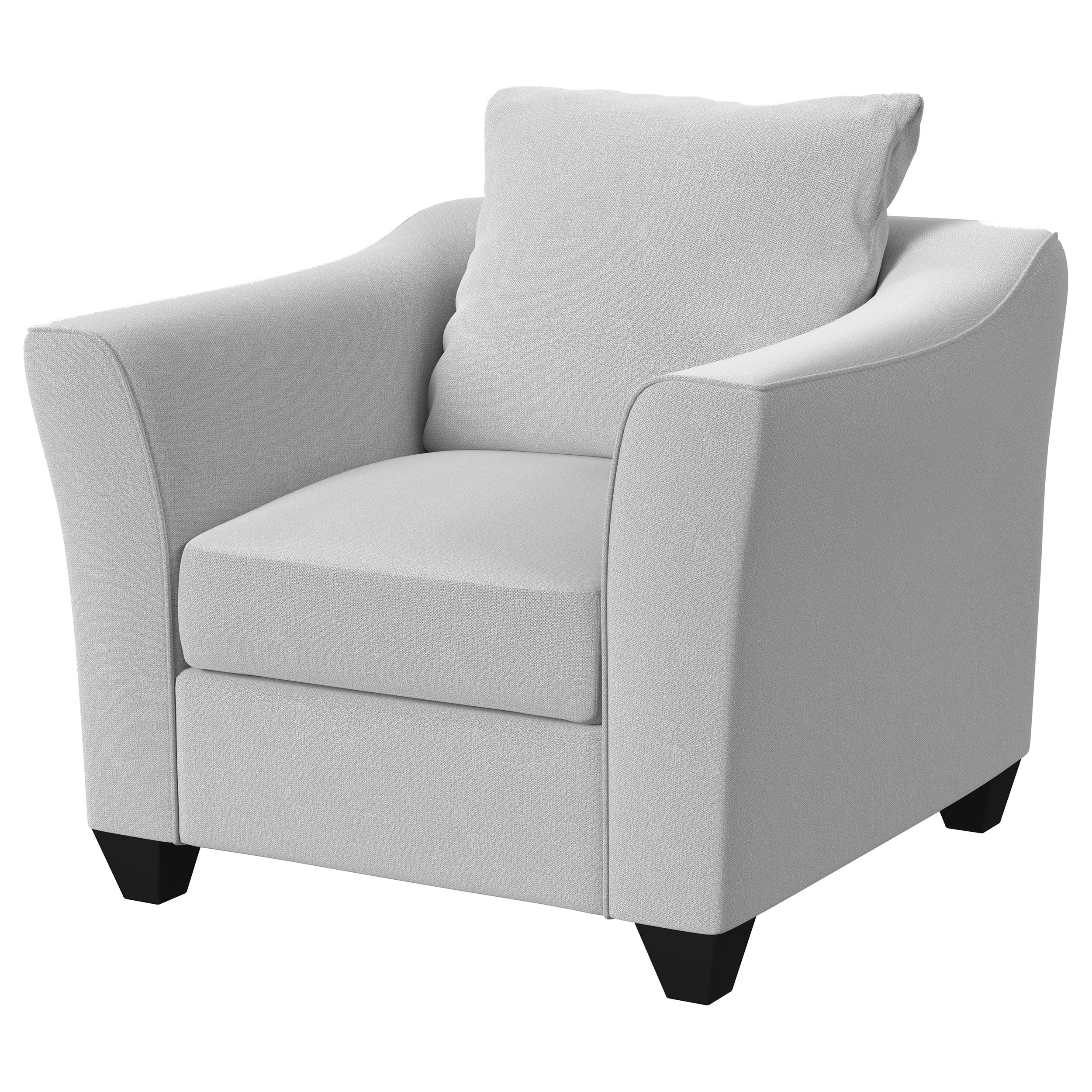 Salizar Upholstered Flared Arm Accent Chair Sand — view 4