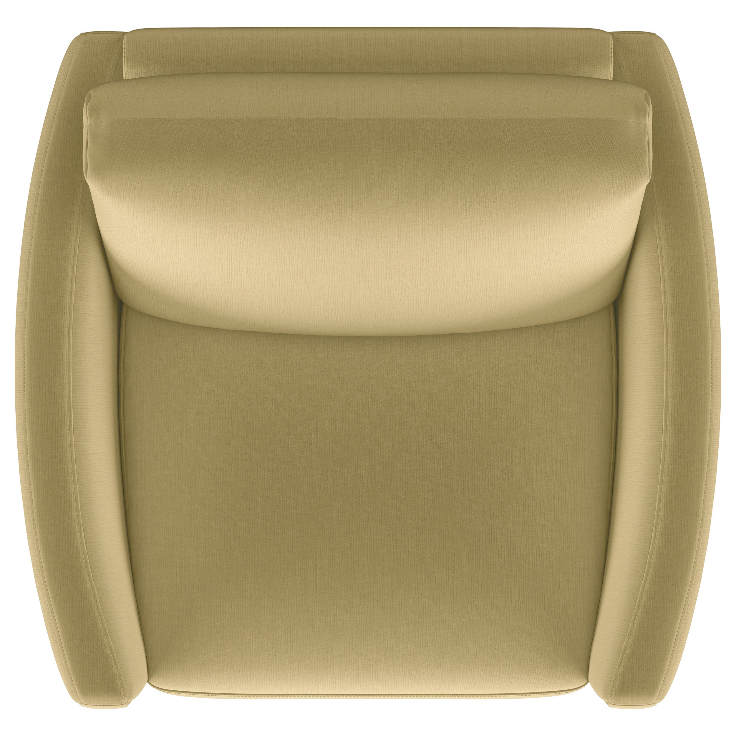 Corliss Upholstered Curved Track Arm Chair Camel — view 10