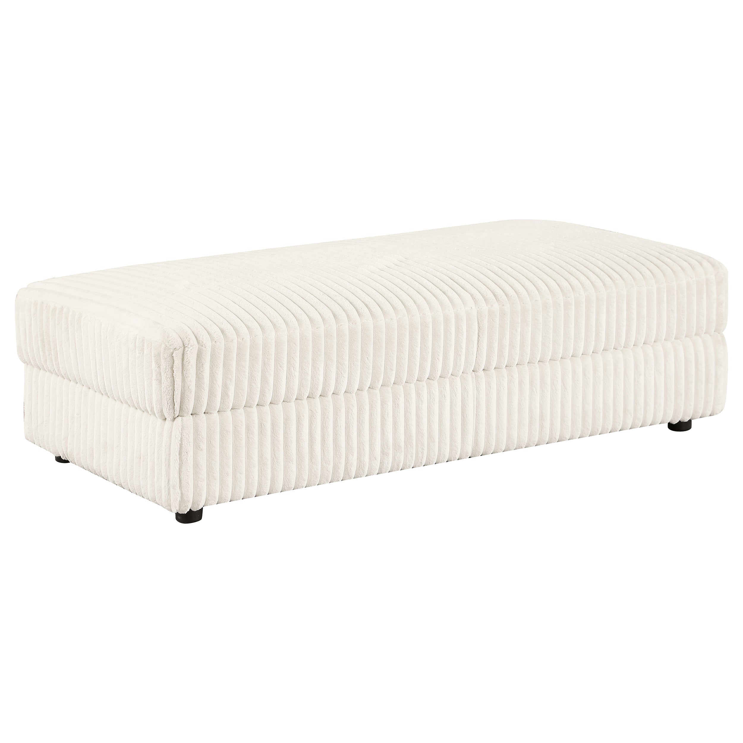 Emberson 5-piece Upholstered Modular Sectional Sofa Ivory — view 11