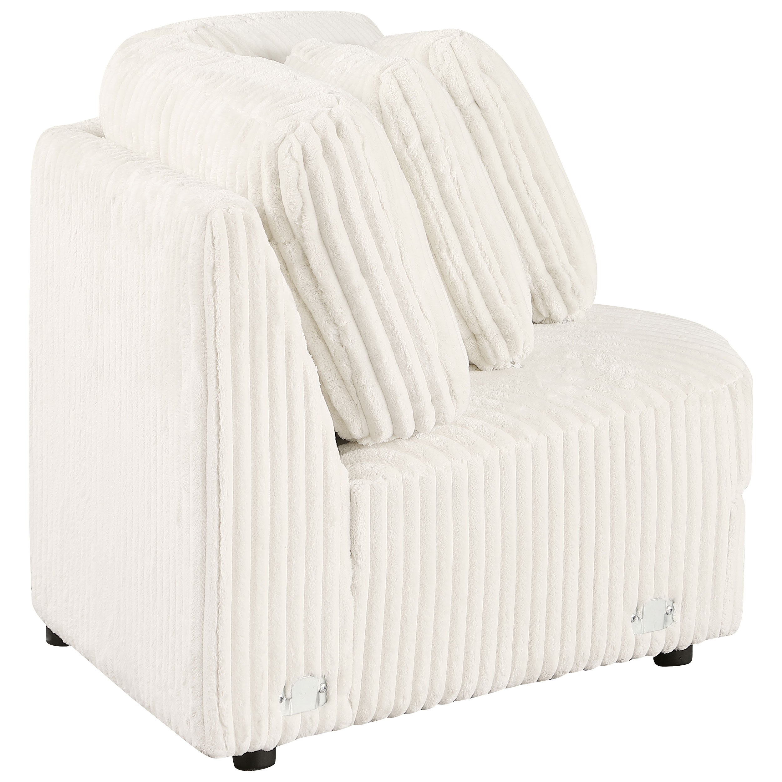 Emberson Upholstered Wedge Ivory — view 7