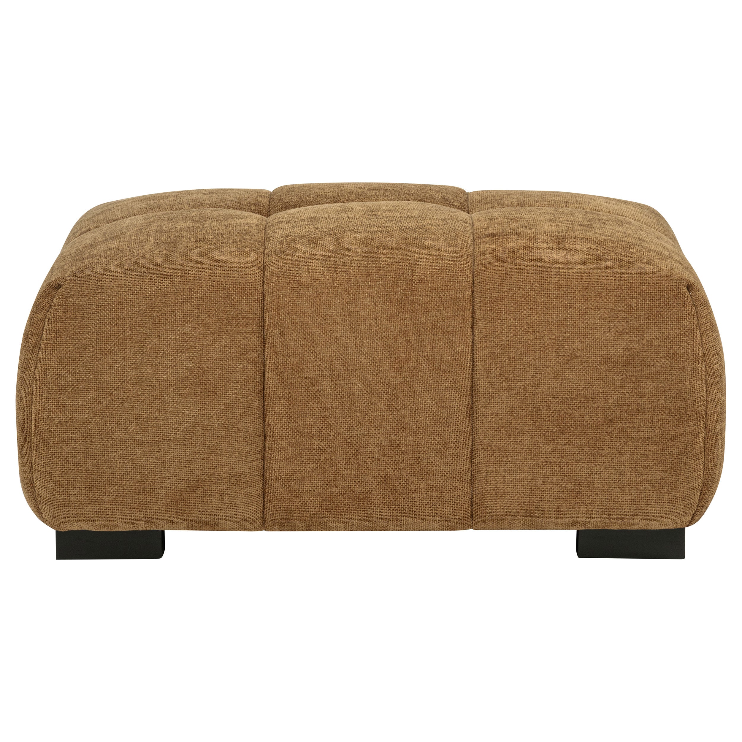 Octavia Upholstered Rectangular Ottoman Amber — view 3