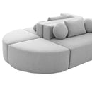 Boneless - Couch Modular Sectional Sofa With Deep Seating And Curved Design