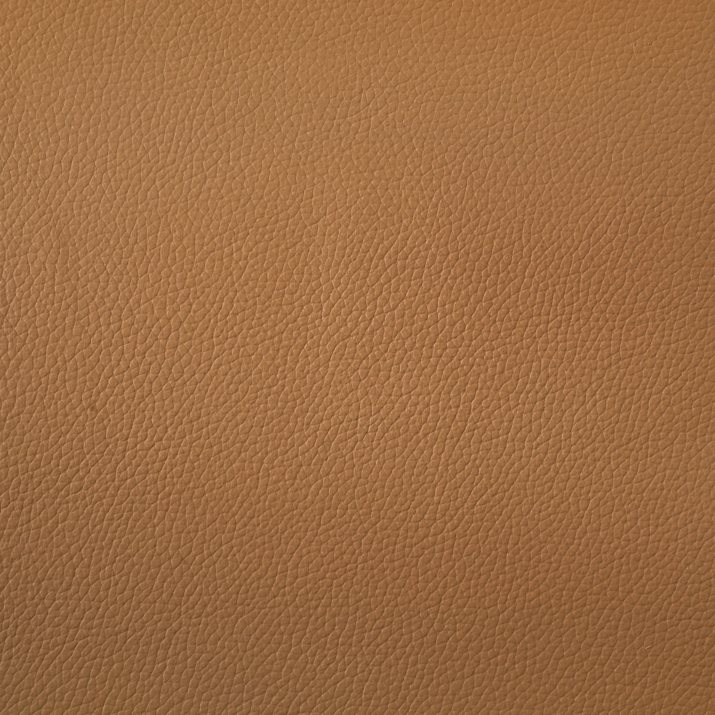 Buxton Top Grain Leather Upholstered Sofa Orange — view 11