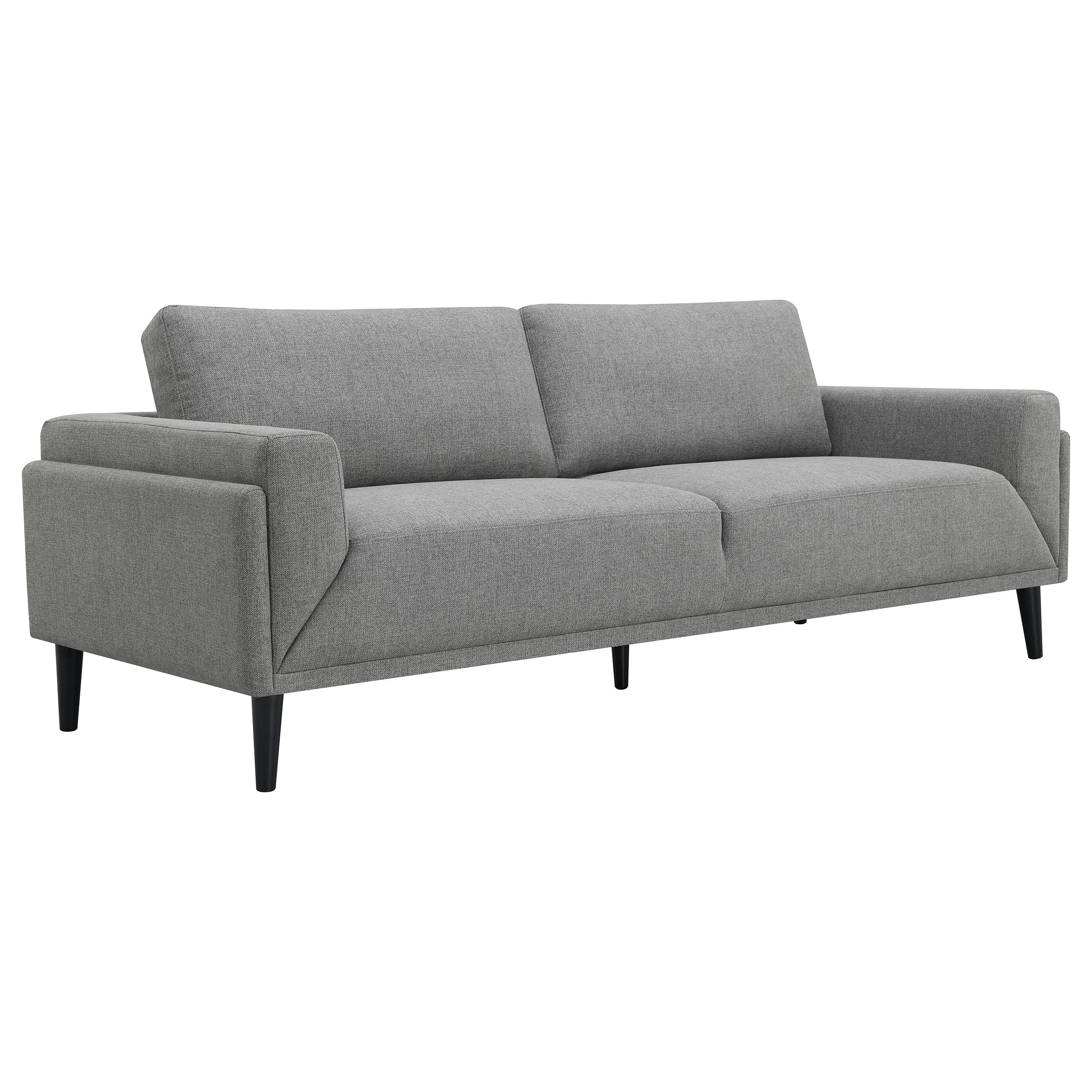 Rilynn Upholstered Track Arm Sofa Grey — view 1