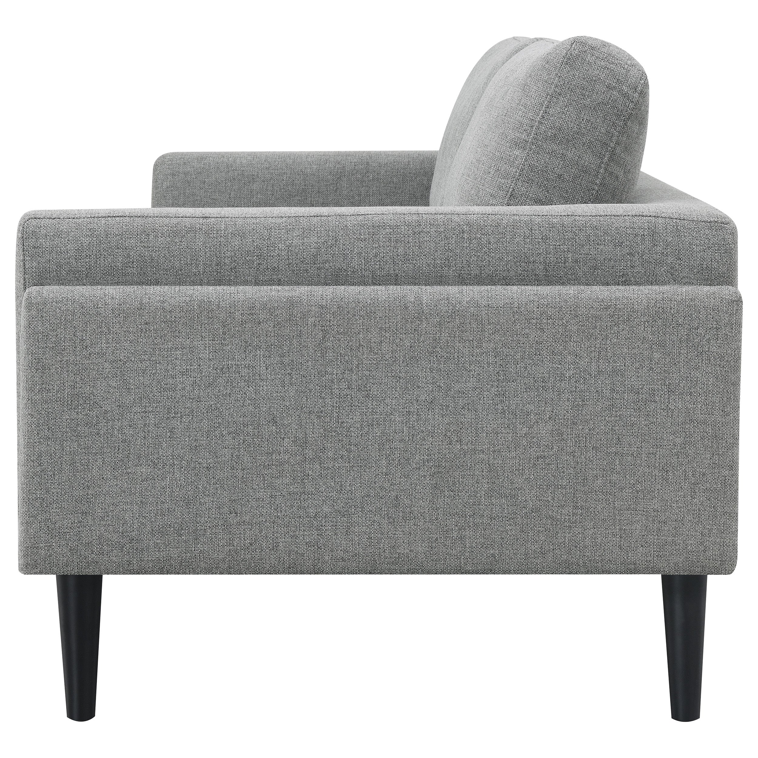 Rilynn Upholstered Track Arm Sofa Grey — view 5