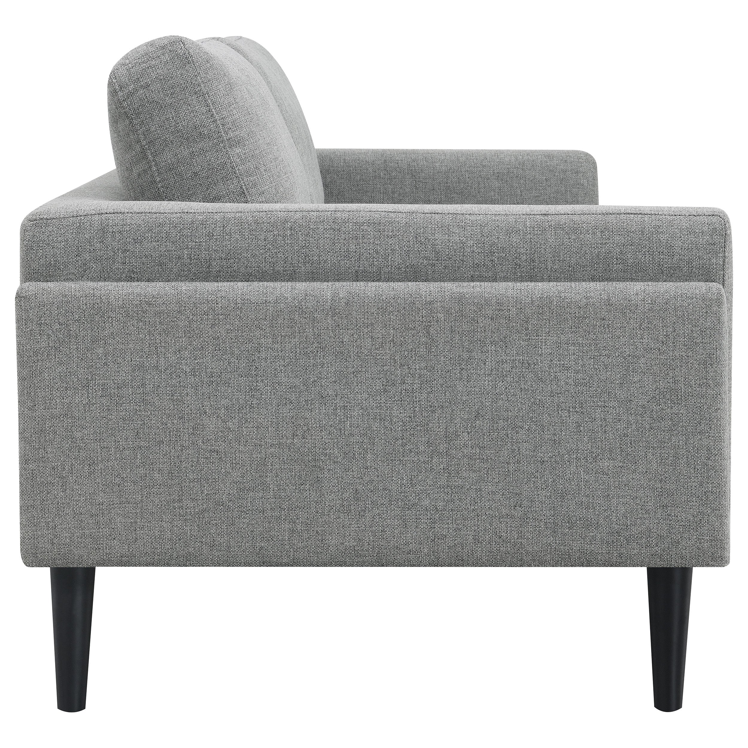 Rilynn Upholstered Track Arm Sofa Grey — view 8