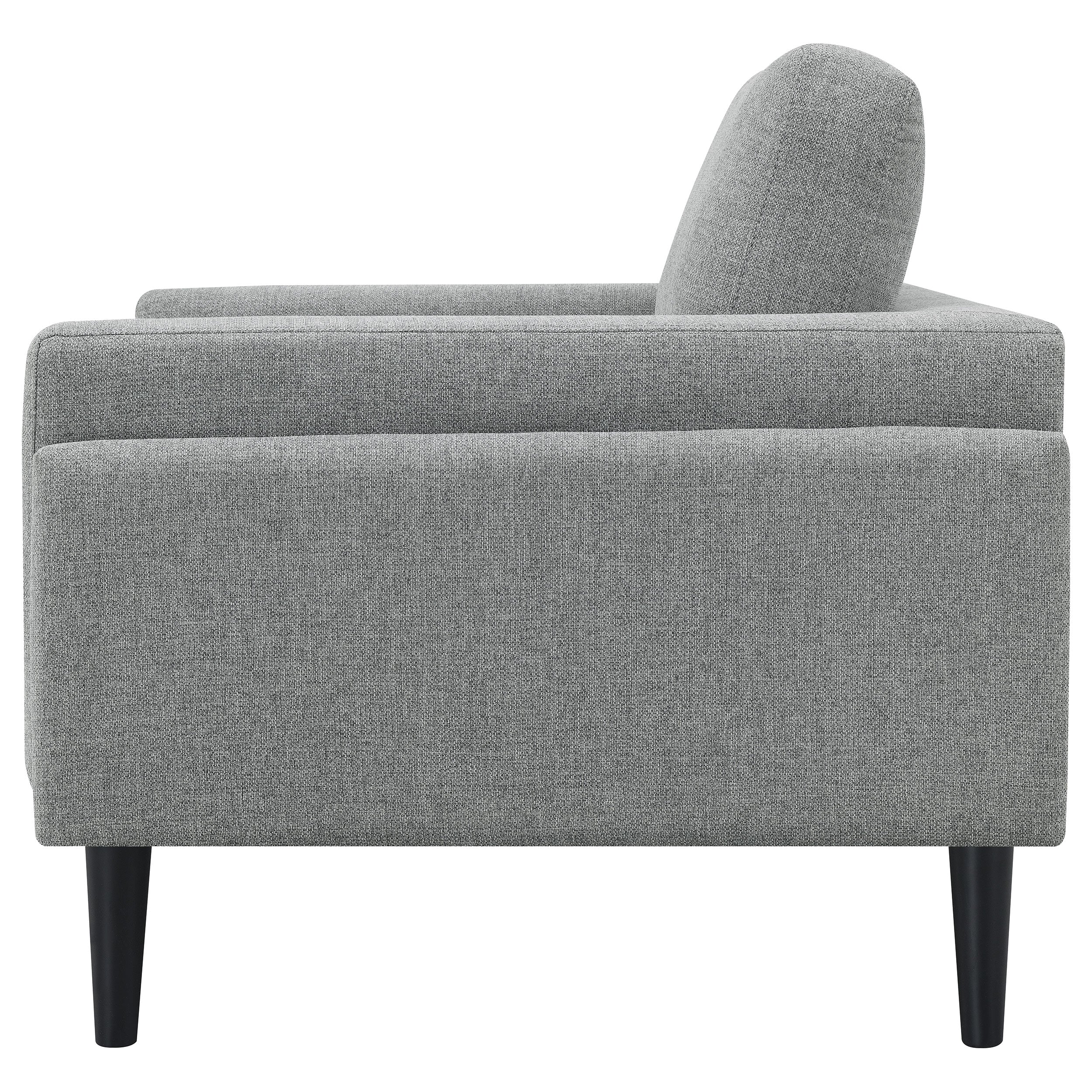 Rilynn Upholstered Track Arm Accent Chair Grey — view 5