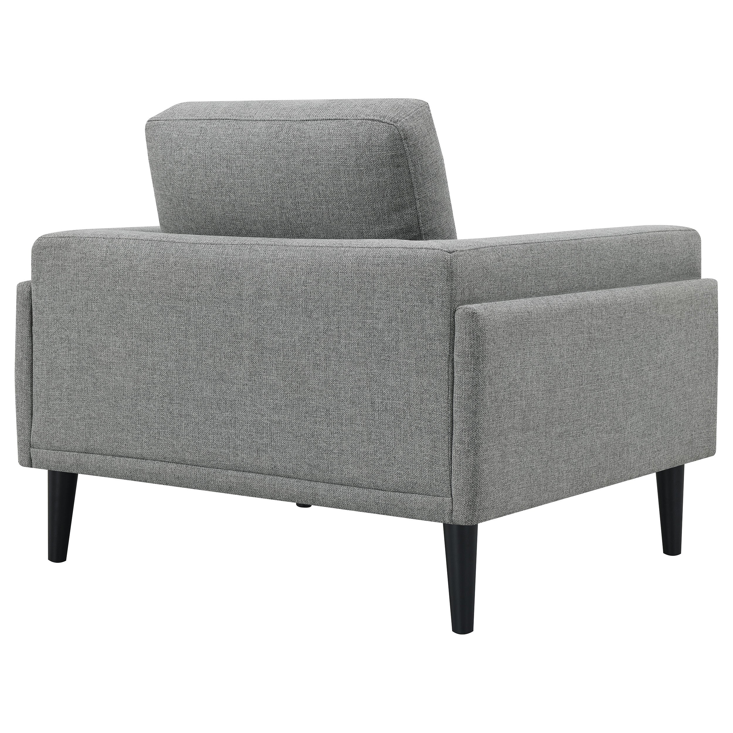 Rilynn Upholstered Track Arm Accent Chair Grey — view 7