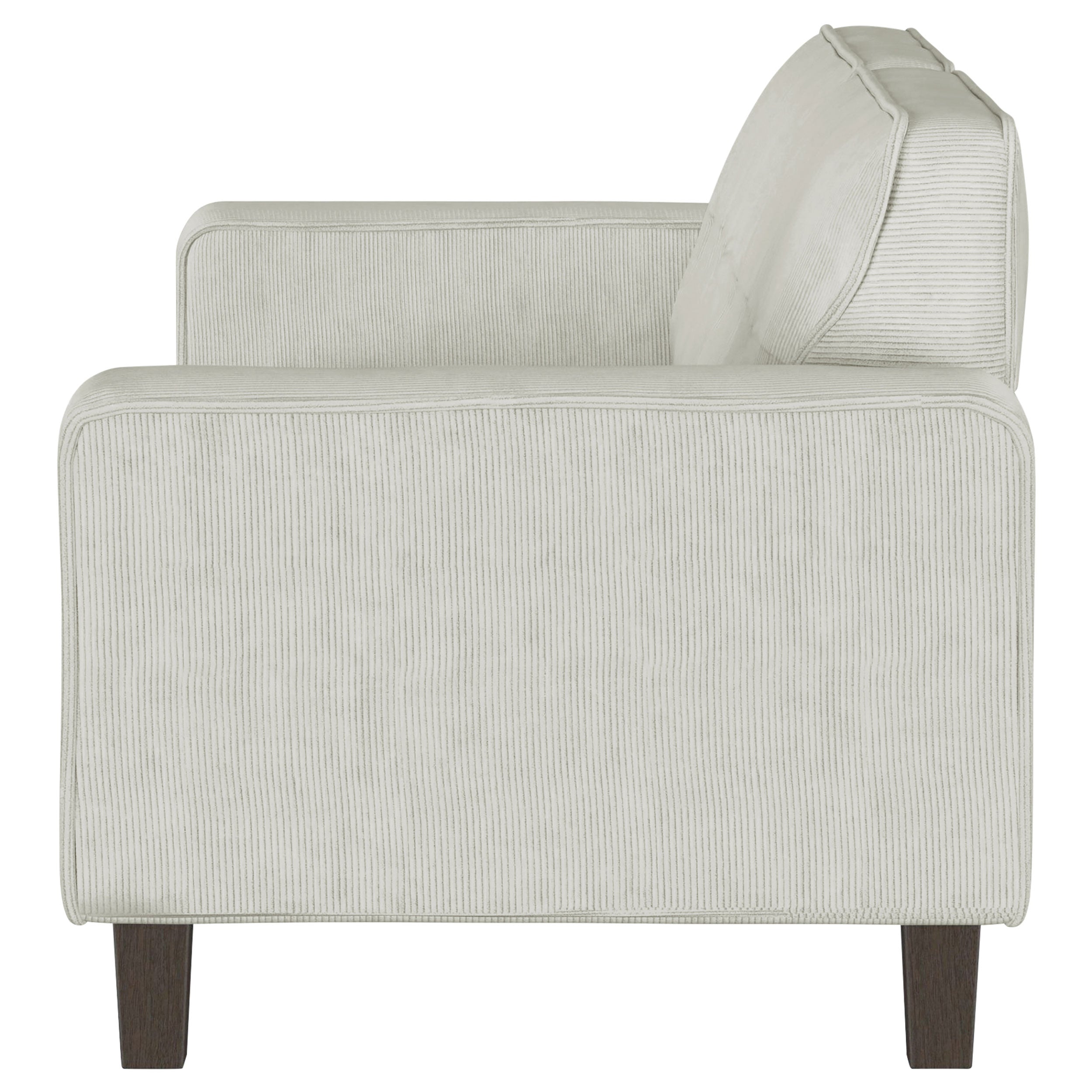 Deerhurst Upholstered Track Arm Tufted Sofa Greige — view 5
