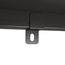 Modern Cube Storage Shelf With 4 Compartments & Metal Legs, Freestanding Organizer For Living Room, Bedroom, Home Office - Brushed Nickel