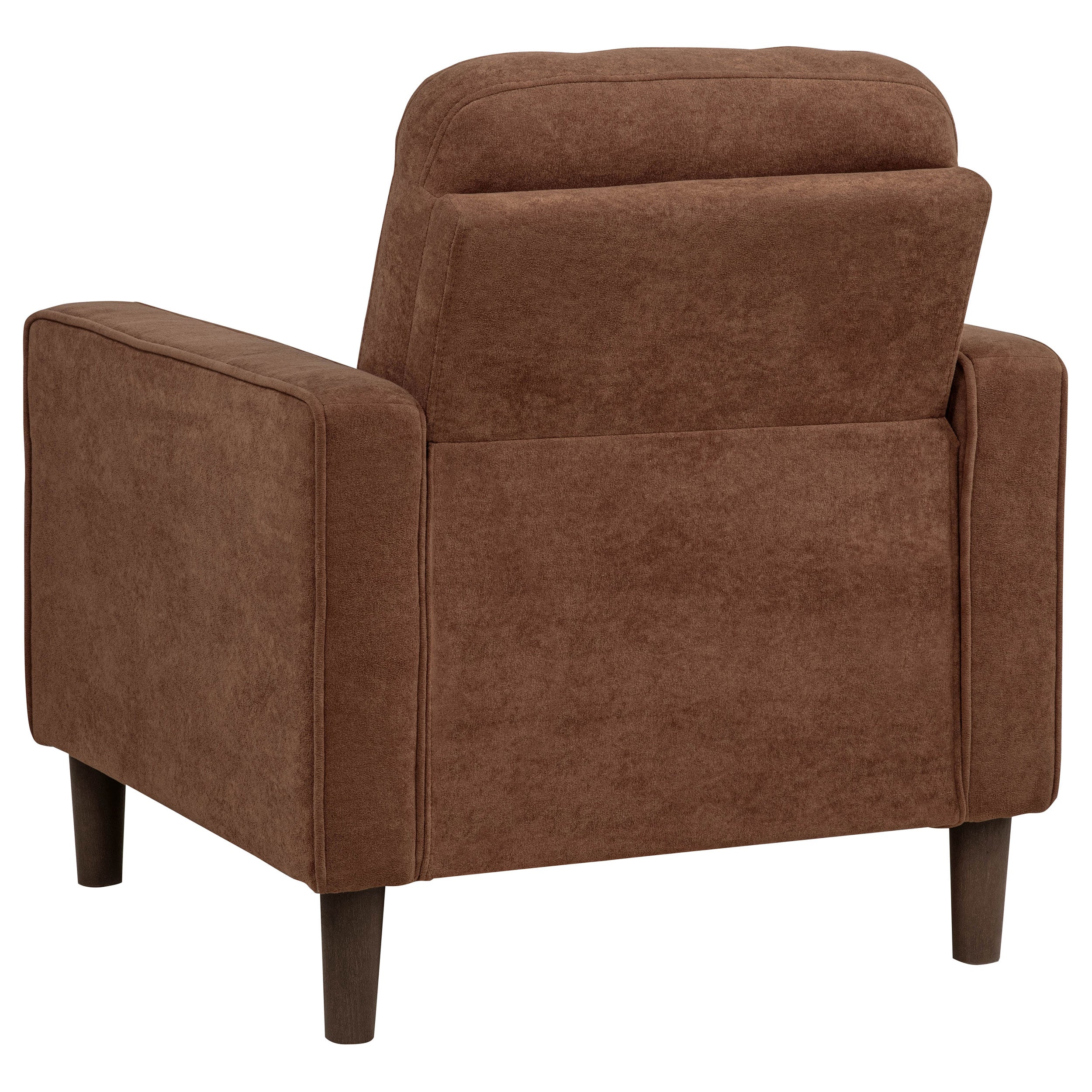 Bowen II Fabric Upholstered Track Arm Accent Chair Rust — view 6