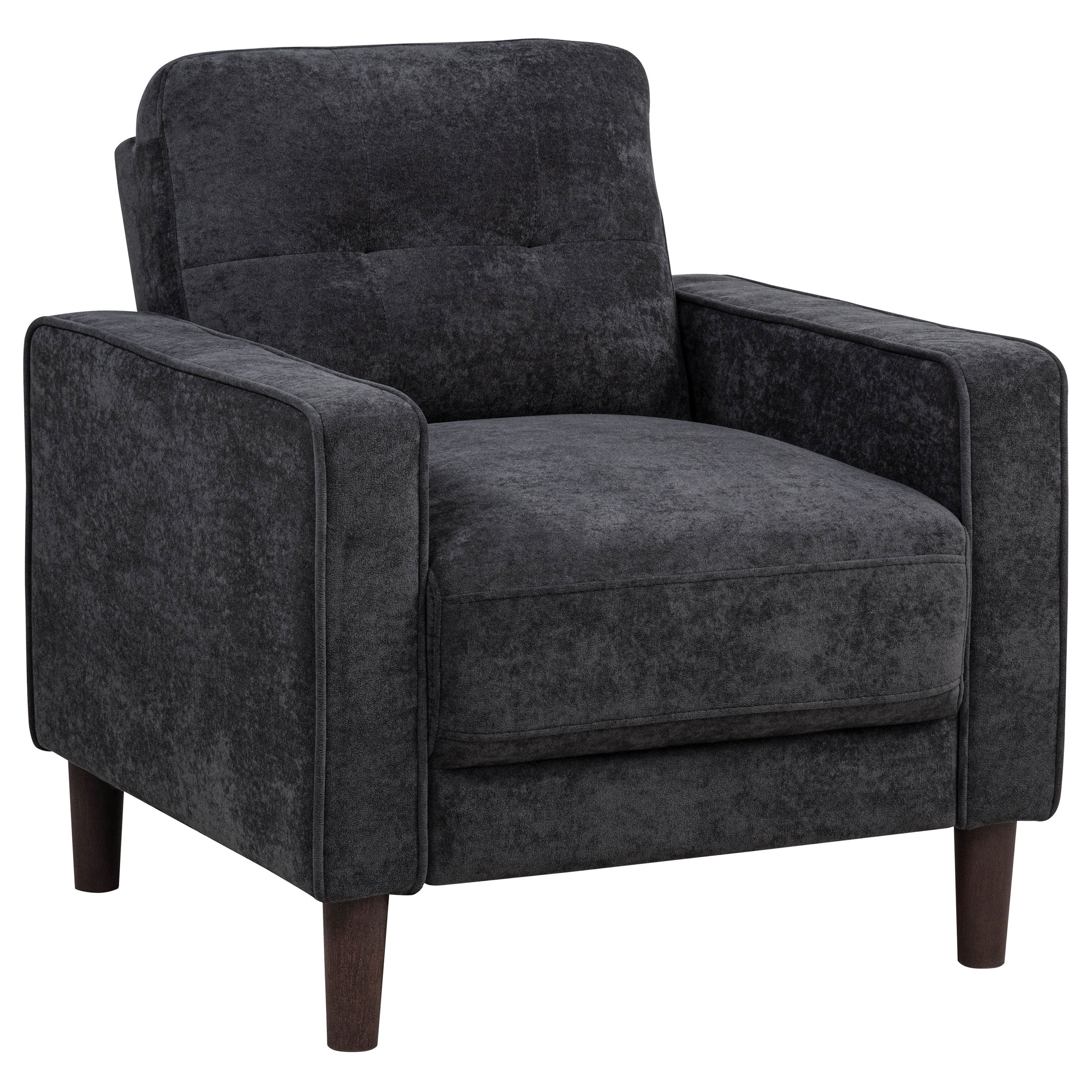 Bowen II 3-piece Upholstered Track Arm Sofa Set Steel Grey — view 11