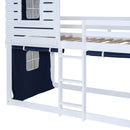 Bunk House Bed With Tent