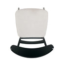 Mid Century Dining Chairs With Cushioned Seats And Wood Frame (Set of 2)