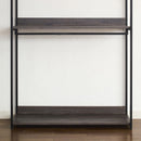 Monica - Farmhouse Industrial Wood Walk In Closet