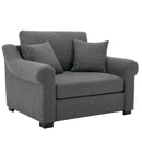 Modern Chenille Oversized Armchair, Chair And A Half, Single Sofa